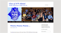 Desktop Screenshot of class1979.camdenalumni.com